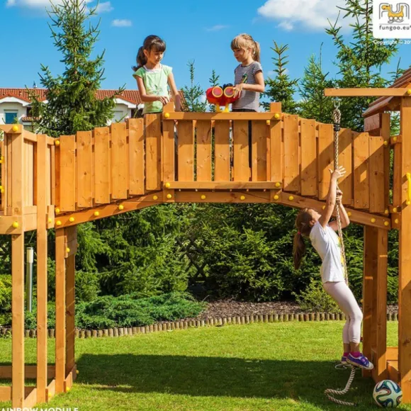 Aire De Jeux En Bois - Maxi Sized Plaza
