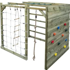 Aire De Jeux En Bois Station De Sport