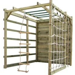Aire De Jeux En Bois Station De Sport