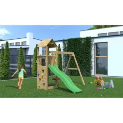 Aire De Jeux Flappi Avec Balancoire Double