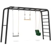 Aire De Jeux Playbase Large Avec Siege Bebe Balancoire Et Trapeze