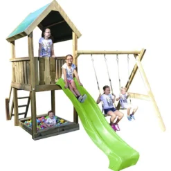 Aire De Jeux Riverside Avec Tour Et Portique