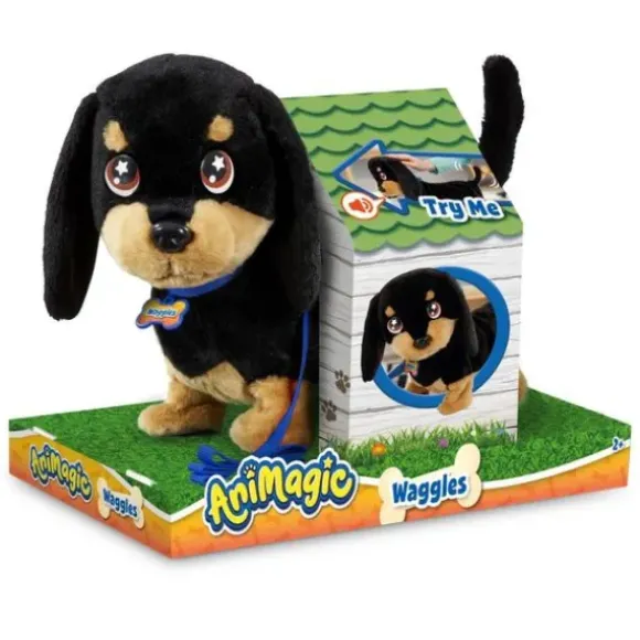Animagic-Chien Waggles En Balade