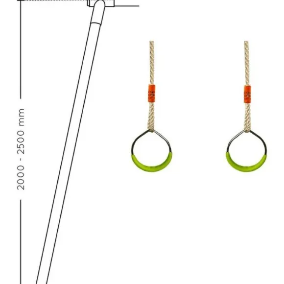 Anneaux En Metal Pour Portique