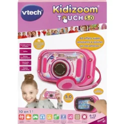 Appareil Photo Kidizoom Touch 5.0 Rose