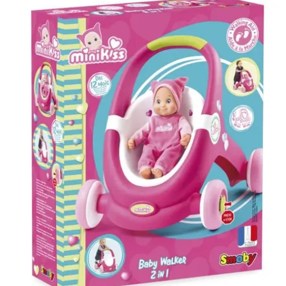 Baby Walker Porteur Poussette Minikiss Poupon