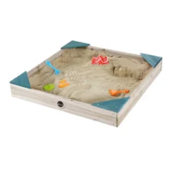 Bac A Sable En Bois Bleu