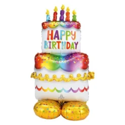 Ballon Gateau Anniversaire 127 Cm Airloonz