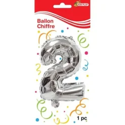 Ballon Metal Chiffre 2
