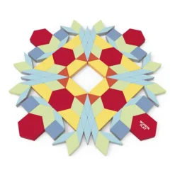 Baril De 250 Planchettes De Bois Formes Geometriques