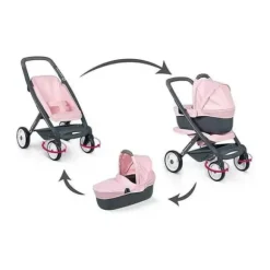Bebe Confort - Combi Poussette + Landau 3 En 1 - Roues Silencieuses