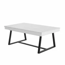 Billard Brio Blanc Avec Plateau