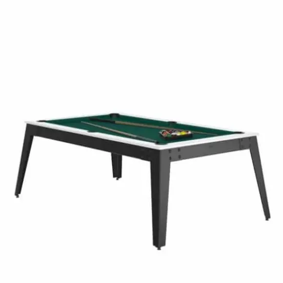 Billard Steel Blanc/Gris Avec Plateau