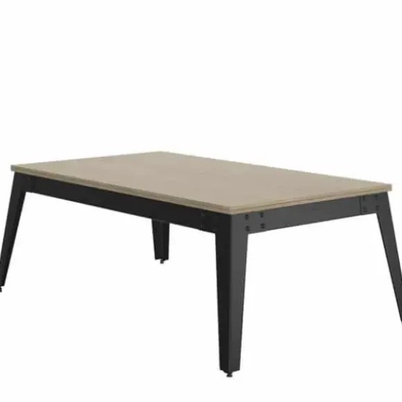 Billard Steel Oslo Gris Avec Plateau