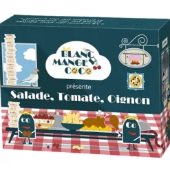 Blanc Manger Coco-Salade Tomate Oignon