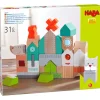 Blocs De Construction En Bois Chien Et Chat