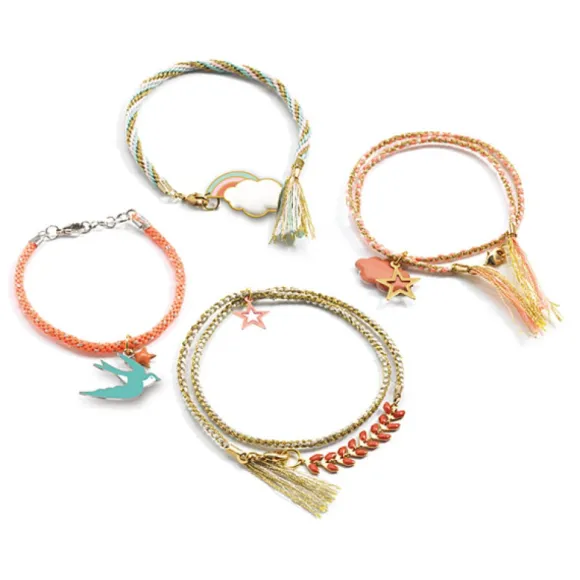 Bracelets Celeste Kumihimo