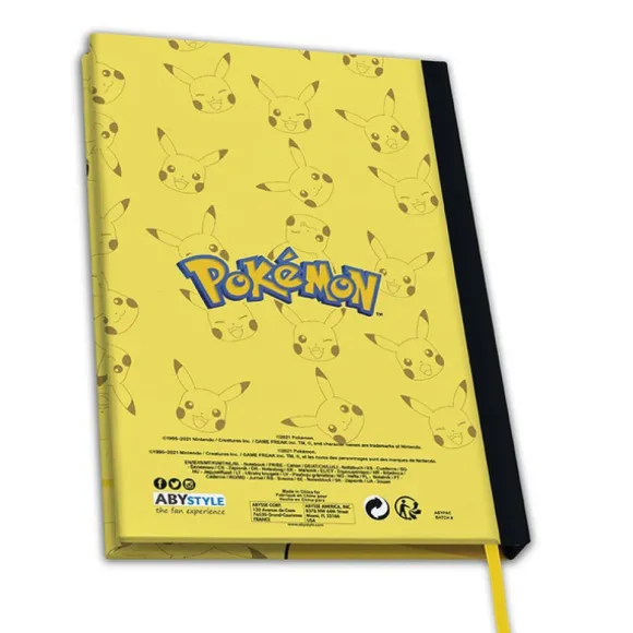 Cahier Pokemon Pikachu A5