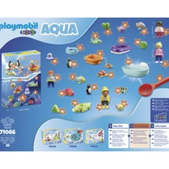 71086 - Calendrier De L'avent Playmobil 1,2,3 Aqua