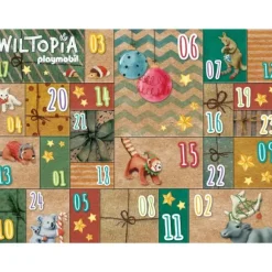 71006 - Calendrier De L'avent Playmobil Wiltopia - Animaux Du Monde