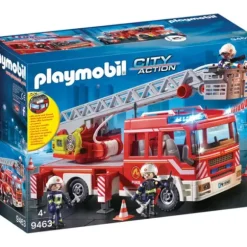 9463 - Camion Pompiers Echelle Pivotante Playmobil City Action