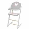 Chaise Haute Poupon En Bois 60 Cm