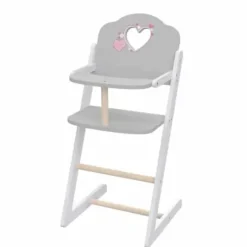 Chaise Haute Poupon En Bois 60 Cm