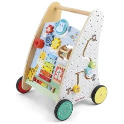 Chariot De Marche En Bois Multi-Activités
