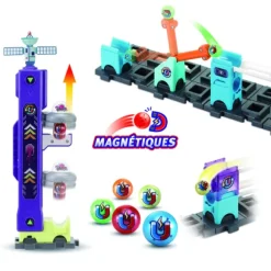 Circuit A Billes Magnetiques - Space Magnetic Mission Set Xl300E