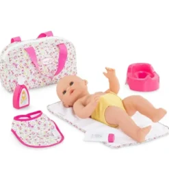 Coffret Accessoires A Langer Fleuri