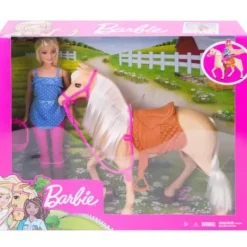 Coffret Barbie Et Son Cheval