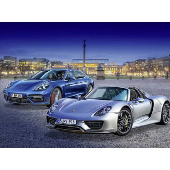 Coffret Cadeau Maquettes 2 Voitures Porsche