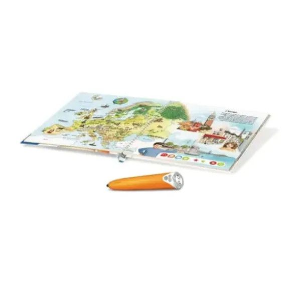 Coffret Complet Avec Livre Atlas Et Un Planisphere - Tiptoi