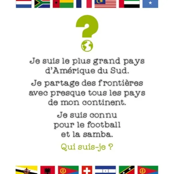 Coffret Educatif Cherche Et Trouve - Les Drapeaux