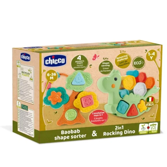 Coffret Eveil Eco - Trieurs De Formes Et Jouets A Empiler