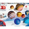 Coffret 8 Puzzles 3D - Systeme Solaire