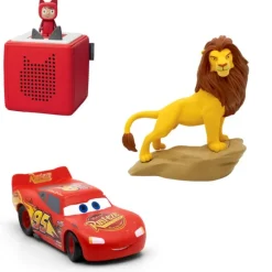Coffret Toniebox Avec Tonie Cars Tonie Le Roi Lion Et Tonie Creatif