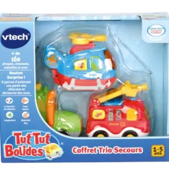 Coffret Vehicules Trio Secours - Tut Tut Bolides