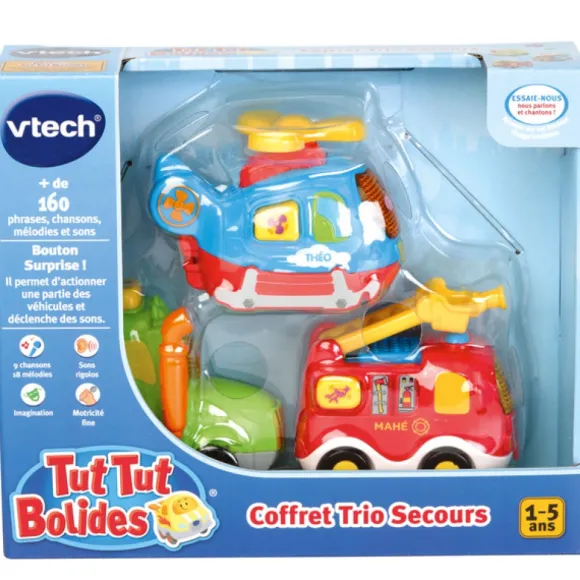 Coffret Vehicules Trio Secours - Tut Tut Bolides