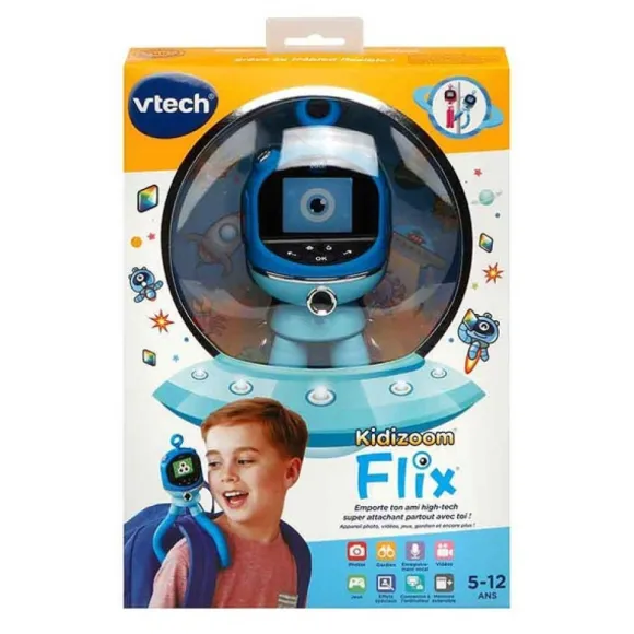 Compagnon Interactif Kidizoom Flix Bleu