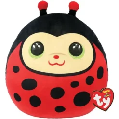 Coussin Peluche Coccinelle - 40 Cm