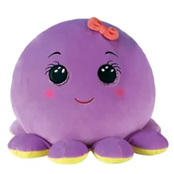 Coussin Peluche Pieuvre - 40 Cm