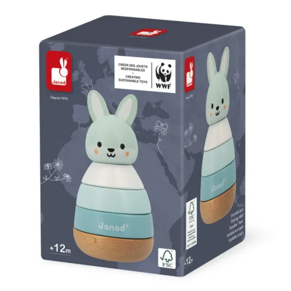 Empilable Lapin - Partenariat Wwf®