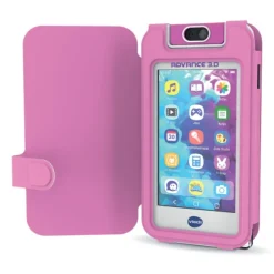 Etui Rose Pour Telephone Kidicom 3.0