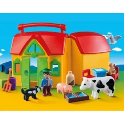 6962 - Ferme Transportable - Playmobil 1.2.3