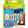 8 Feutres Lavables Mini Kids