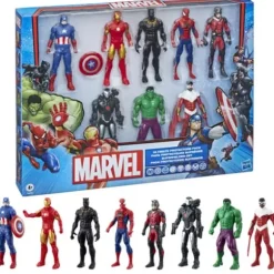 8 Figurines 15 Cm Protecteurs Supremes - Marvel