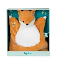 Fripons - Doudou Carre Renard Leonard 20 Cm
