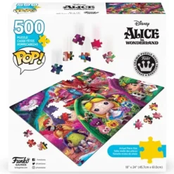 Funko Pop - Puzzle 500 Pieces - Alice Au Pays Des Merveilles