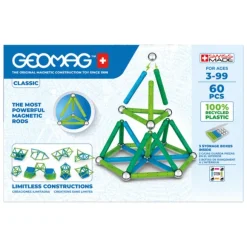 Geomag Ecofriendly 60 Pieces - Couleur